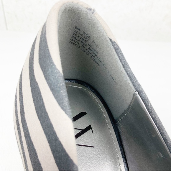 Worthington Zito Tan Zebra Print Heels Pointed Toe - Picture 8 of 12